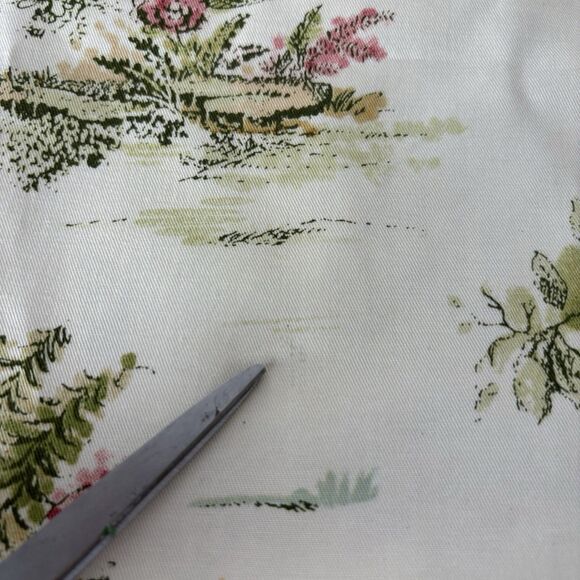 Waverly "Pacific Pavilon" Oriental Toile Designer Pillow Without Instert 21x21.5 - Picture 7 of 10